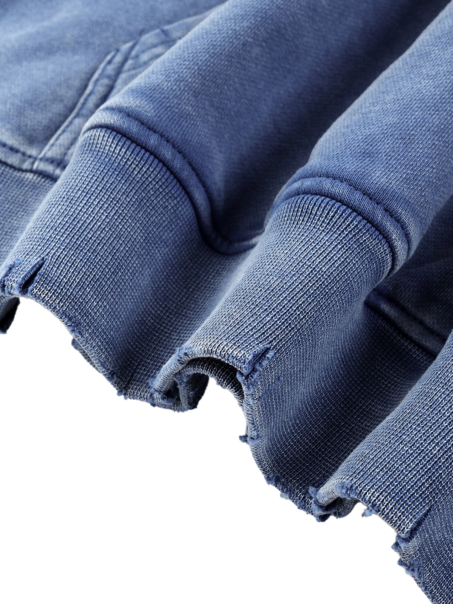 Consistency Over Perfection Frayed Heavyweight  Hoodie - Black